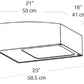 RAB ALXS250FXQT/PCT2 250W High Pressure Sodium ALX Flat Wall Mount Area Light, 277V Photocell, 24000 Lamp Life, Type II Distribution, Bronze Finish