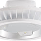 RAB BAYLED104W/D10 104W High Bay BAYLED, 5100K Color Temperature (Cool), Dimmable, White Finish