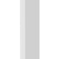RAB BLED2X13W 26W LED Rectangular Bollard, Two BLEDs, 5000K Color Temperature (Cool), 66 CRI,  White Finish