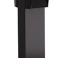 RAB BLED2X5-18 5W LED Square Bollard, Two BLEDs, 5000K Color Temperature (Cool), 68 CRI, 18" Mounting Height, Bronze Finish