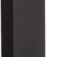 RAB BLED5-18 5W LED Square Bollard, One BLED, 5000K Color Temperature (Cool), 68 CRI, 18" Mounting Height, Bronze Finish