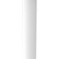 RAB BLEDR24W/EC LED Round Bollard 32W, 5100K Color Temperature (Cool), 69 CRI, 120-277V, with Battery Backup with Cold Start, White Finish