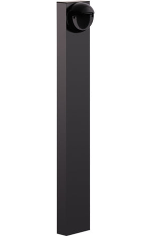 RAB BLEDR5-42N 5W LED Round Bollard, 4000K Color Temperature (Neutral), 85 CRI, 42" Mounting Height, Bronze Finish