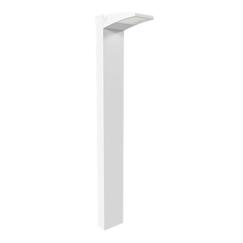 RAB BLEDSW 13/10/6W Adjustable LED Bollard, Adjustable CCT 3000/4000/5000K, Wet Location, High Reflection Polycarbonate Reflector, White