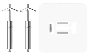 RAB Lighting BOA-SM Ceiling Mount Kit and Wall Mount Kit for BOA Field Adjustable