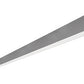 RAB BOA10P-50D10-40N-S 50W LED 10 ft Suspended Pendant Linear Slot Light, No Photocell, 4000K (Neutral), 3895 Lumens, 84 CRI, 120-277V, 40 Degree Reflector, Dimmable, Not DLC Listed, Silver Finish