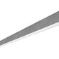 RAB BOA10S-50D10-40N-S 50W LED 10 ft Surface Mount Linear Slot Light, No Photocell, 4000K (Neutral), 3895 Lumens, 84 CRI, 120-277V, 40 Degree Reflector, Dimmable, Not DLC Listed, Silver Finish