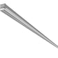 RAB BOA12-60D10 60W LED 12 ft Recessed Linear Slot Rough-In, No Photocell, 120-277V, 40 Degree Refletor, Dimmable, Aluminum Finish