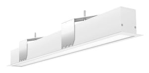 RAB BOA2R Field-Adjustable Linear Lighting, 624-2603 lumens, 3000/3500/4000K Color Temperature, Aluminum Finish