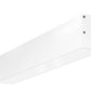 RAB BOA2S-20D10-40N-W 20W LED 2 ft Surface Mount Linear Slot Light, No Photocell, 4000K (Neutral), 1437 Lumens, 83 CRI, 120-277V, 40 Degree Reflector, Dimmable, Not DLC Listed, White Finish