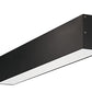 RAB BOA2S-20D10-40Y-B 20W LED 2 ft Surface Mount Linear Slot Light, No Photocell, 3000K (Warm), 1318 Lumens, 86 CRI, 120-277V, 40 Degree Reflector, Dimmable, Not DLC Listed, Black Finish
