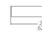 RAB BOA2S-20D10-40YN-W 20W LED 2 ft Surface Mount Linear Slot Light, No Photocell, 3500K, 1395 Lumens, 84 CRI, 120-277V, 40 Degree Reflector, Dimmable, Not DLC Listed, White Finish