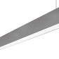 RAB BOA4P-20D10-40Y-S 20W LED 4 ft Suspended Pendant Linear Slot Light, 3000K (Warm), No Photocell, 1499 Lumens, 86 CRI, 120-277V, 40 Degree Reflector, Dimmable, Not DLC Listed, Silver Finish