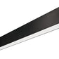 RAB BOA4S-20D10-40Y-B 20W LED 4 ft Surface Mount Linear Slot Light, No Photocell, 3000K (Warm), 1499 Lumens, 86 CRI, 120-277V, 40 Degree Reflector, Dimmable, Not DLC Listed, Black Finish