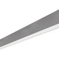 RAB BOA6S-60D10-40N-S 60W LED 6 ft Surface Mount Linear Slot Light, No Photocell, 4000K (Neutral), 4274 Lumens, 83 CRI, 120-277V, 40 Degree Reflector, Dimmable, Not DLC Listed, Silver Finish