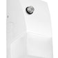 RAB BRISK12NW/PCU 12W Brisk LED Wallpack, 120-277V Button Photocell, 4000K (Neutral), 1551 Lumens, 73 CRI, 120-277V, DLC Listed, White Finish