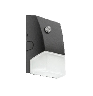 RAB BRISKS17L-740/PCU 13W LED Wallpack, 1700 Lumens, 70CRI, 4000K, Neutral, 120-277V, Photocell, Bronze