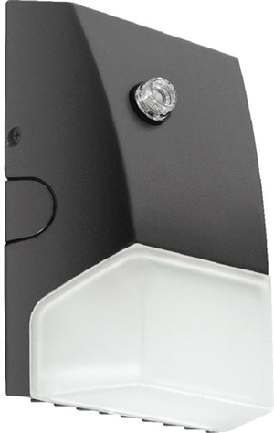 RAB BRISKS17L/PCU 13W LED Wallpack, 1700 Lumens, 70CRI, 5000K, Cool, 120-277V, Photocell, Bronze