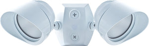 RAB BULLET2X12YW 2x12W LED Adjustable Dual Heads Bullet Flood,  3000K (Warm), White Finish