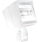 RAB CANVAS78TYW/PCS 78W Trunnion Mount LED Canvas Floodlight, 120V Swivel Photocell, 3000K (Warm), 6533 Lumens, 82 CRI, 6H x 4V Reflector, Standard Operation, White Finish
