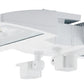 RAB CLED2X20YMS2W 40W Ceiling LED LSMART with Mini Sensor, 3000K Color Temperature (Warm), Standard Operation, White Finish