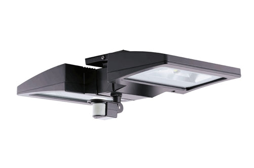 RAB CLED2X26MS-BL 52W Ceiling LED LSMART with Mini Sensor, 5000K Color Temperature (Cool), Bi-Level Operation, Bronze Finish
