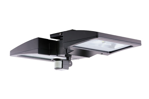 RAB CLED2X26YMS-BL 52W Ceiling LED LSMART with Mini Sensor, 3000K Color Temperature (Warm), Bi-Level Operation, Bronze Finish