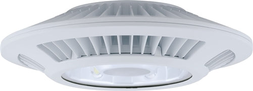 RAB CLED52BBW/BL 52W LED Ceiling Light, 5000K (Cool), No Photocell, 2292 Lumens, 63 CRI, 120-277V, Bi-Level Operation, Not DLC Listed, White Finish