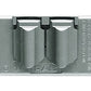 RAB CO1 Outlet Cover, Silver Gray