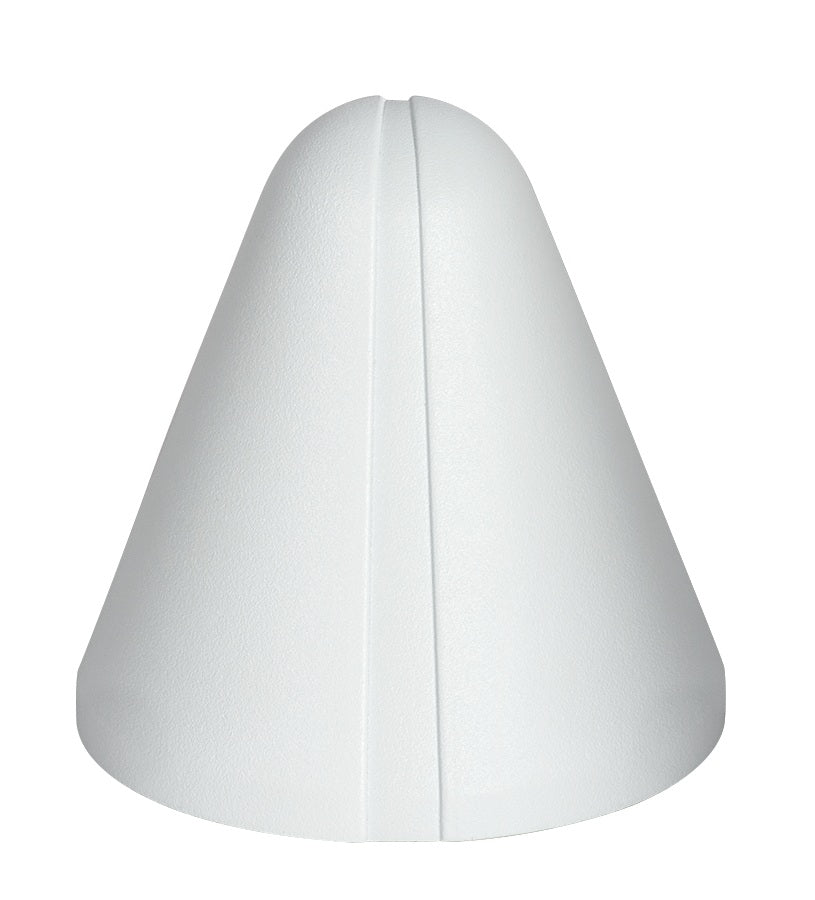 RAB DECK6LVYYW 6W LED Fern Deck Light, 2700K (Residential Warm), 333 Lumens, 80 CRI, White  Finish