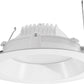 RAB DLED6R8Y/BAF 8W 6 inch LED Retrofit Downlight, 3000K (Warm), 532 Lumens, 87 CRI, With Baffle, White Finish