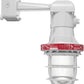 RAB EB124T-3/4 300W Explosionproof Bracket with Die Cast Guard, 8 Hub Count, 3/4" H Hub Size, Silver Gray Finish