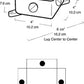 RAB EXB-3/4 Junction Box 3/4" H Hub Size, Compatible with Explosionproof Fixture