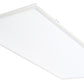 RAB EZPAN2X4-40/D10/E2 40W 2' x 4' EZPAN Edgelit LED Panel with Emergency Battery Back-up, 5000K (Cool), 4731 Lumens, 81 CRI, 120-277V, Dimmable, White Finish
