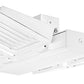 RAB FALCORA230YW-480 230W Falcor Aisle 4 Head Fixture LED High Bay, No Photocell, 3000K (Warm), 16652 Lumens, 80 CRI, 480V, Standard Operation, Not DLC Listed, White Finish