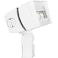 RAB FFLED120SFW/480/D10 120W LED Floodlight, Slipfitter Mount, No Photocell, 5000K (Cool), 16553 Lumens, 75 CRI, 120-277V, 7H x 6V Beam Distribution, Dimmable, DLC Premium Listed, Standard Operation, White Finish