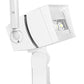RAB FFLED120SFW/D10/LC 120W LED Floodlight, Slipfitter Mount, No Photocell, 5000K (Cool), 16106 Lumens, 75 CRI, 120-277V, 7H x 6V Beam Distribution, Dimmable, DLC Premium Listed, Standard Operation, White Finish