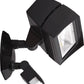 RAB FFLED18NMS LED LFLOOD 18W with Mini Sensor, 4000K Color Temperature, Bronze Finish