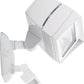 RAB FFLED18NMSW LED LFLOOD 18W with Mini Sensor, 4000K Color Temperature, White Finish