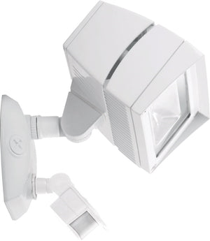 RAB FFLED18NMSW LED LFLOOD 18W with Mini Sensor, 4000K Color Temperature, White Finish