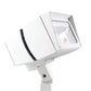 RAB FFLED26NW/PC 26W Arm Mount LED Floodlight, 120V Button Photocell, 4000K (Neutral), 2523 Lumens, 81 CRI, 7H x 6V Beam Distribution, Standard Operation, White Finish