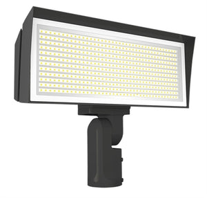 RAB FFLEDLYSF 180W Slipfitter Mount LED Floodlight, 3000K, 17411-36140 Lumens, 82 CRI, Bronze Finish