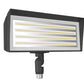 RAB FFLEDS 26W Knuckle  Mount LED Floodlight, 4000K/5000K, 2615-6243 Lumens, 82 CRI, Bronze Finish