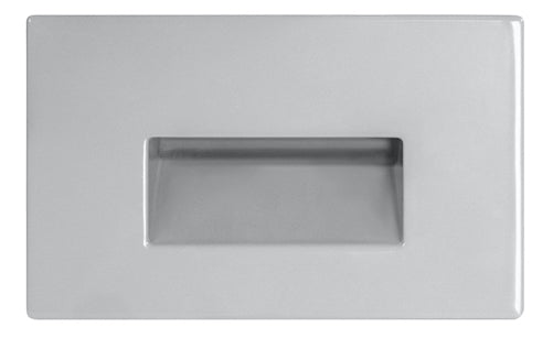 RAB FSLEDH3YYS/120 3W LED Steplight Recessed, 2700K (Residential Warm), 53 Lumens, 79 CRI, 120V, Horizontal Model, Silver Finish