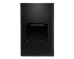 RAB FSLEDV3YYB/120 3W LED Steplight Recessed, 2700K (Residential Warm), 33 Lumens, 80 CRI, 120V, Vertical Model, Black Finish