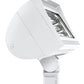 RAB FXLED300SFNW 300W Slipfitter Mount LED Floodlight, 4000K (Neutral), No Photocell, 34800 Lumens, 82 CRI, 120-277V, 7H x 6V Beam Distribution, Standard Operation, DLC Listed, White Finish