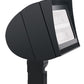 RAB FXLED78SF 78W Slipfitter Mount LED Floodlight, 5100K (Cool), 7597 Lumens, 67 CRI, Standard Operation, Bronze Finish