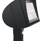 RAB FXLED78SF/PCS 78W Slipfitter Mount LED Floodlight, 5100K (Cool), 7597 Lumens, 67 CRI, Standard Operation, Bronze Finish