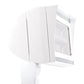RAB FXLED78SFNW/480/PCT4 78W Slipfitter Mount LED Floodlight, 4000K (Neutral), 480V Twistlock Photocell, 6734 Lumens, 81 CRI, Standard Operation, Not DLC Listed, White Finish