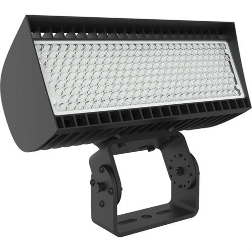 RAB FXLEDMB33T/7PR LED Floodlight, Field Adjustable 346/213W, Field Adjustable 5000K/ 4000K, Trunnion Mount, 3Hx3V beam spread, 120-277V, 0-10V Dimming, Bronze Finish